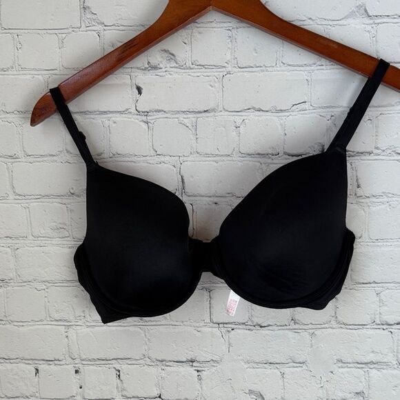 PINK Victoria's Secret T-shirt Bra Push-Up Full Coverage 34DD - Picture 2 of 8